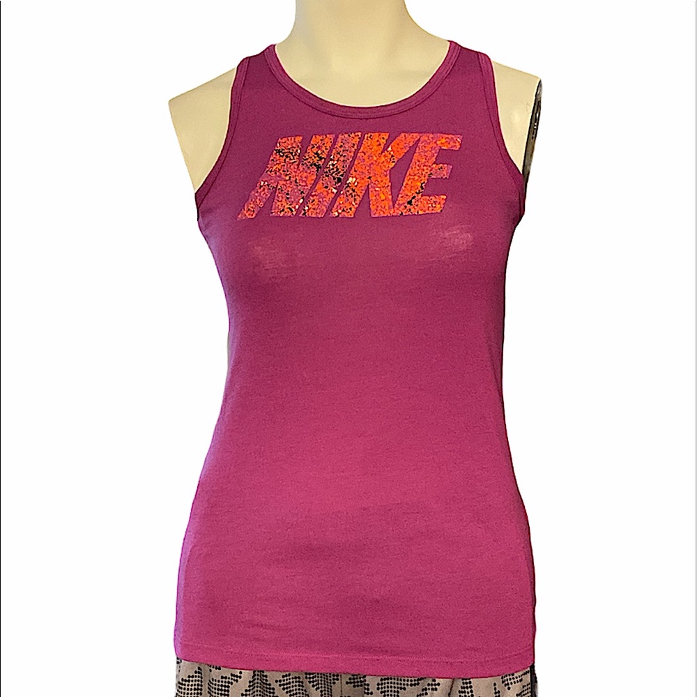 Nike | Women’s Tank Top | Dri-Fit, Plum colored, Size L